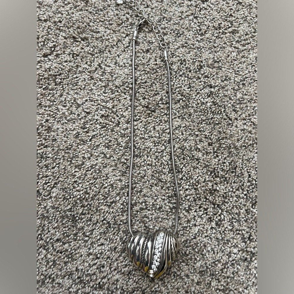 COPY - COPY - Brighton silver heart necklace - Picture 1 of 1